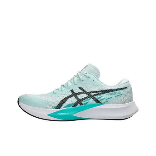 Asics HYPER SPEED 4 Wear-Resistant Low-Top Running Shoes Women's Cyan