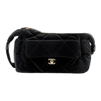 CHANEL 24N SKI Small Crossbody Bag Women's Black