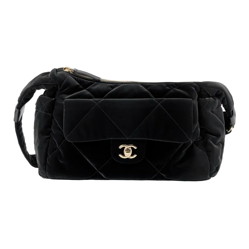 CHANEL 24N SKI Small Crossbody Bag Women's Black-0