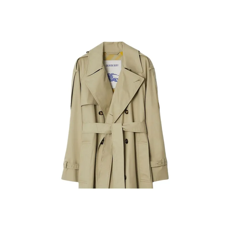Burberry FW23 Trench Coat Women's Beige-4