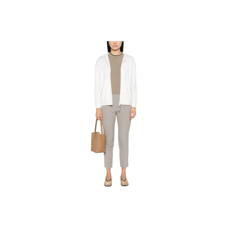 Brunello Cucinelli Pleat Detailed Cropped Trousers-1
