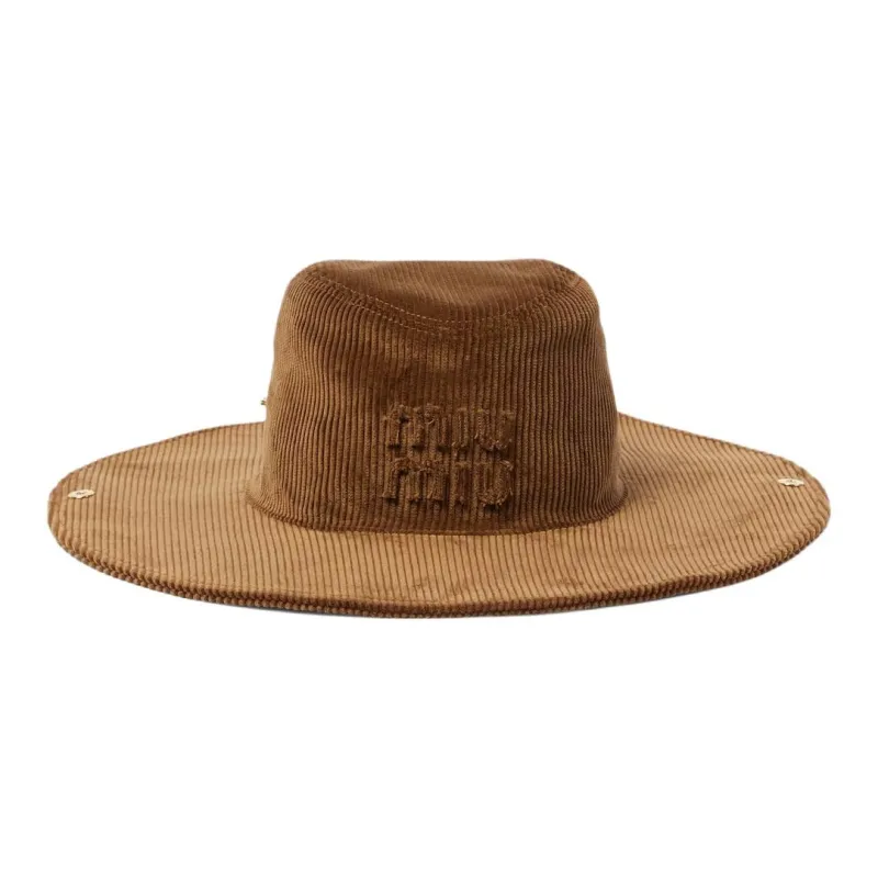 MIU MIU Wool Hats & Caps Women's Brown-2