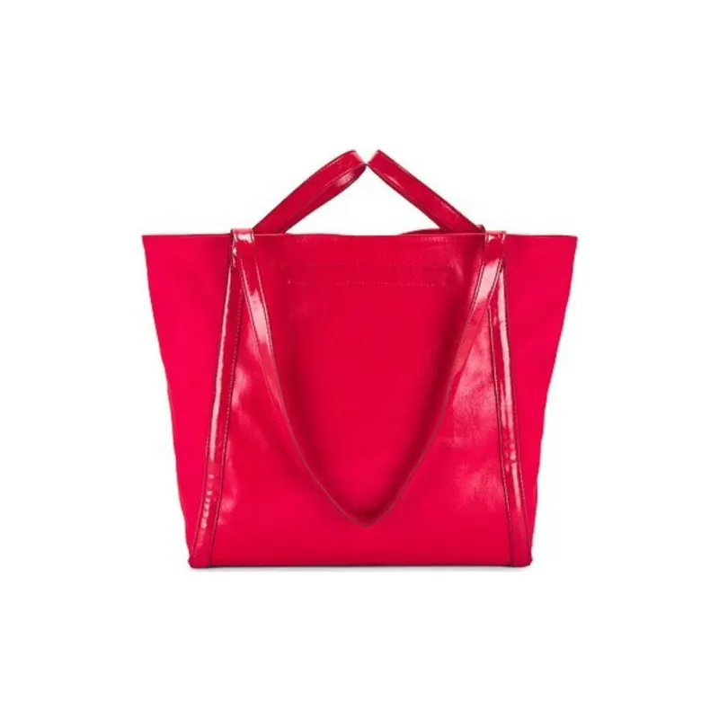 RAG&BONE Coated Canvas Tote Bag Shopping Bag Shoulder Bag Handbag Women's Chestnut Red-2