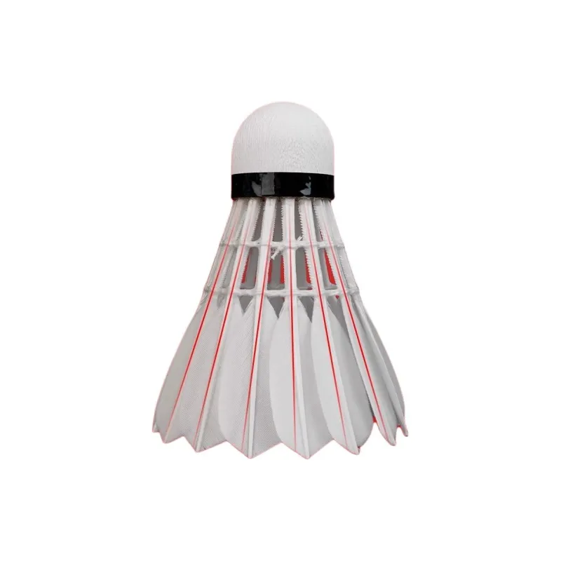 RSL Goose Feather Shuttlecock 12 Pack Goose Feather All Round Goose Feather Shuttlecocks-2