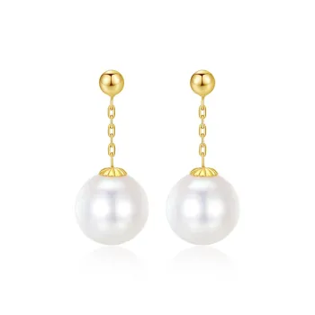 Inlady Saltwater Pearl Pearl Earrings Women's