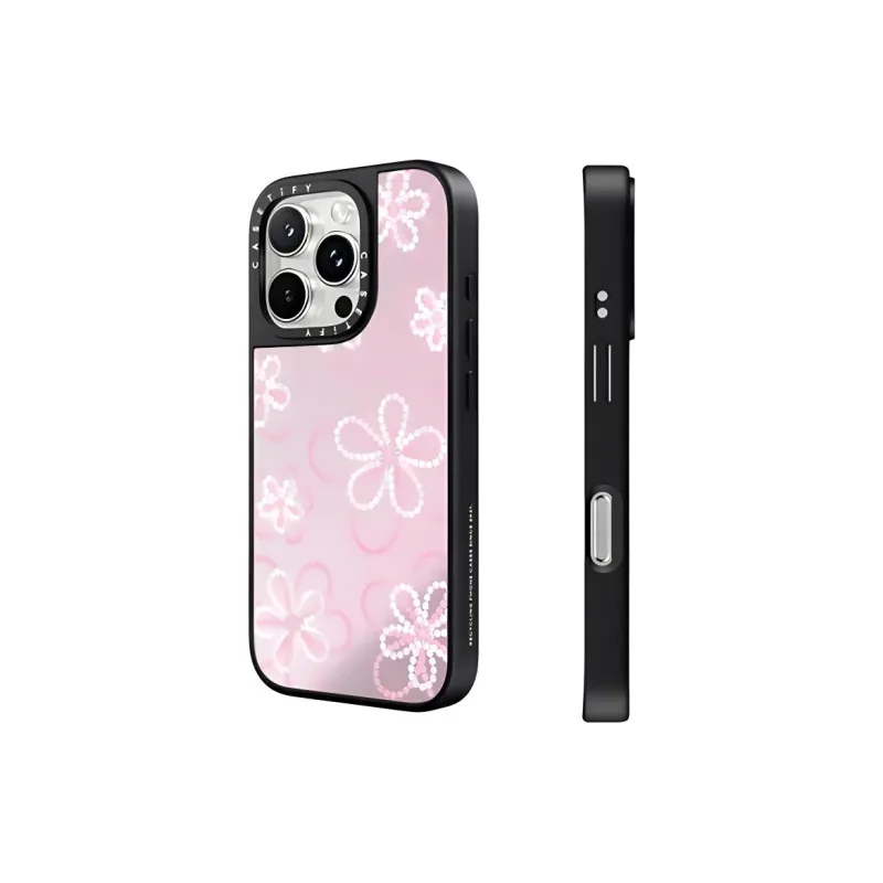CASETIFY TPU+PC Material Floral World Phone Cases Compatible With IPhone 15/16/Pro Max/Plus Cute Style-1