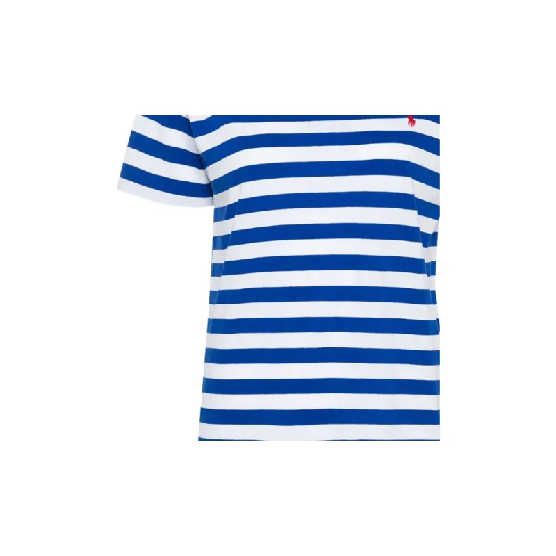 Polo Ralph Lauren Polo Pony Striped Crewneck T Shirt-5