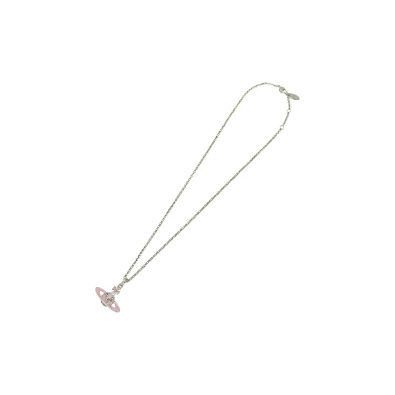 Vivienne Westwood Platinum Necklaces Women's Pink-4