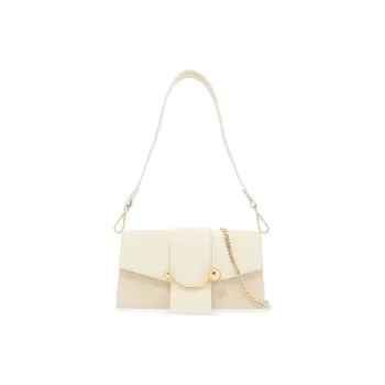 Strathberry Calfskin Shoulder Bag Mini Women's White