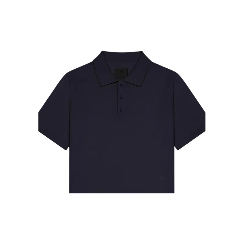 GIVENCHY FW24 Polo Shirt Men's Night Blue-3