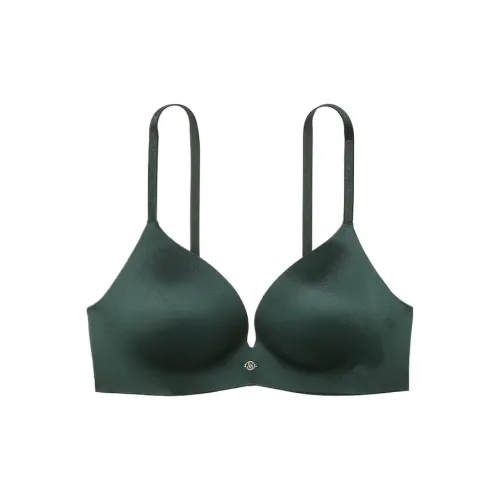 Victoria's Secret 24 Big Show Collection VERY SEXY Bra Women's Velour Green