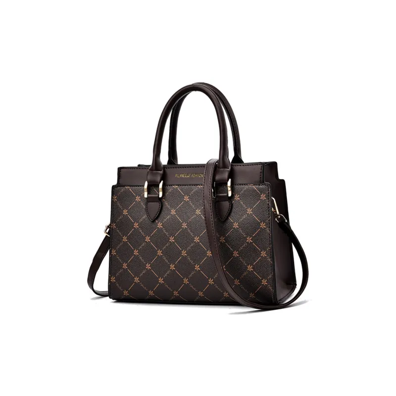 Bywhich PU Handbag Regular Women's Coffee-4
