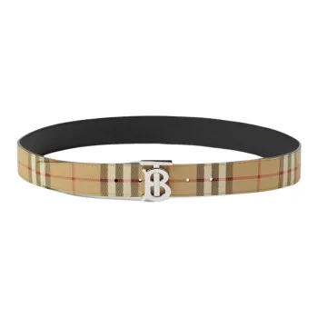 Burberry Vintage Check Reversible Belt