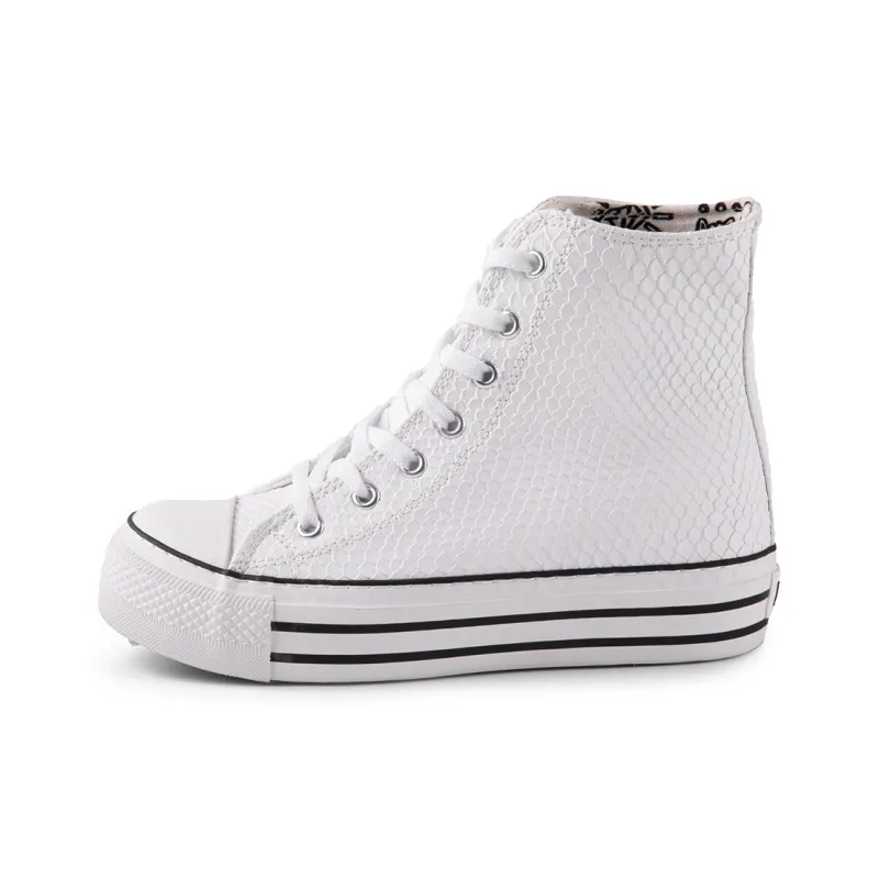 IiJin Height Increasing High Top Skateboard Shoes Women's-4