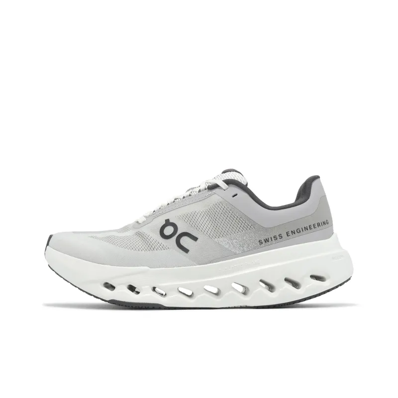 On Women's Cloudsurfer Next Wide 'Undyed White Frost' Women's-0