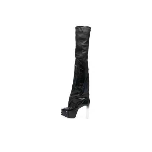 RICK OWENS Thigh-high Platform Boots