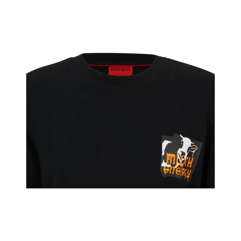 HUGO BOSS T Shirts Men Black-5