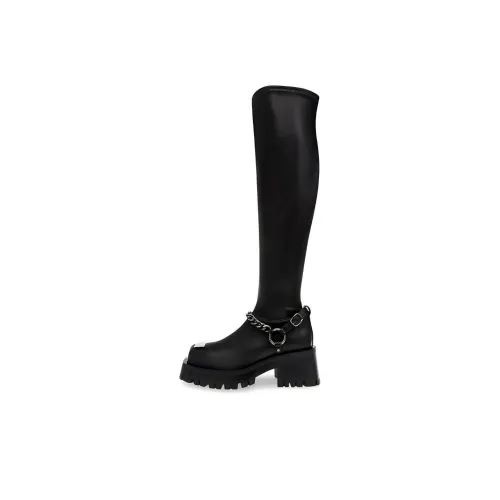 STEVE MADDEN Over-the-knee Boots 6.6cm Women's Black