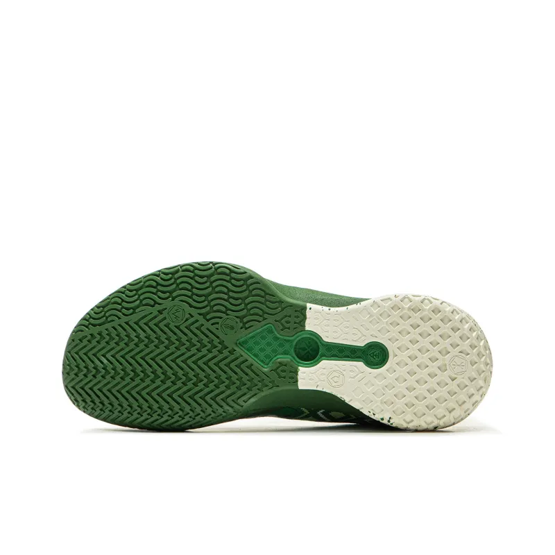 LiNing Knife 5 Slip Resistant Coverage Lightweight Rebound Low Top Performance Basketball Shoes Men's Green-6
