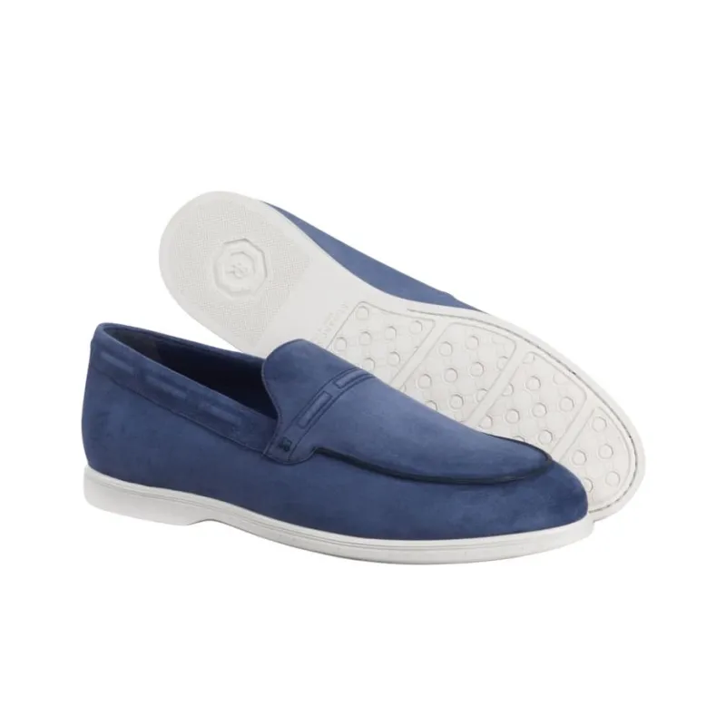 STEFANO RICCI Loafers Men's Blue-4