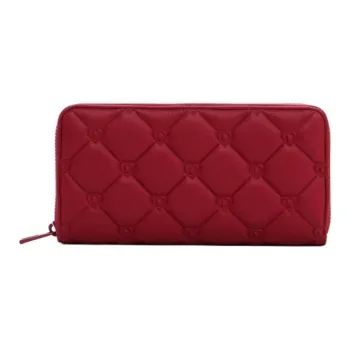Desigual Polyurethane Wallet Medium Size Women's Red