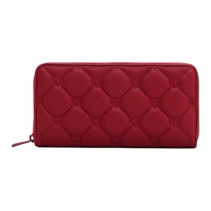 Desigual Polyurethane Wallet Medium Size Women's Red-0