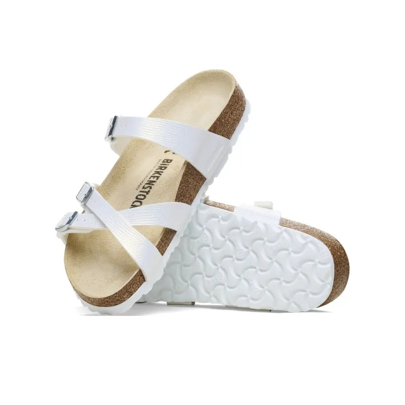 Birkenstock Franca EVA Abrasion-Resistant Slide Slippers Women's White Regular-4