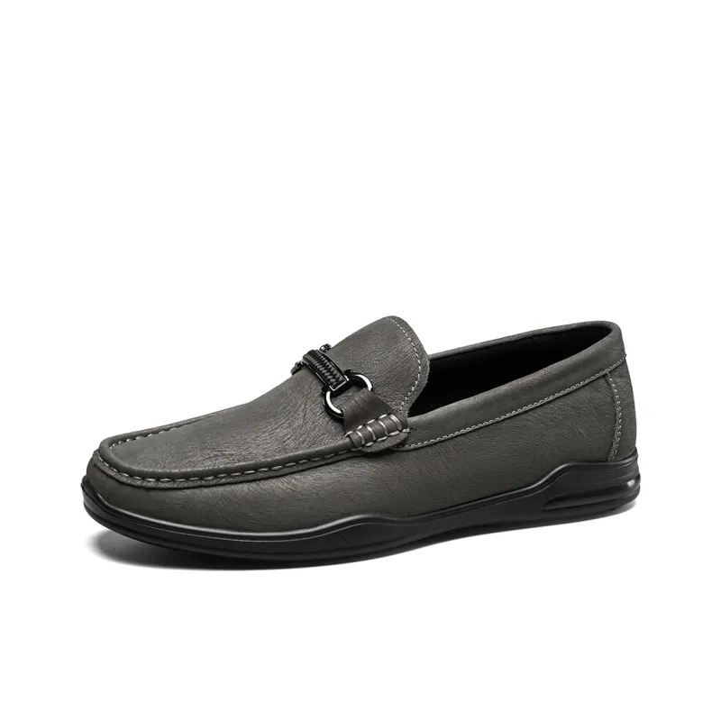 YEARCON Loafers Men Black/Gray/Blue-5