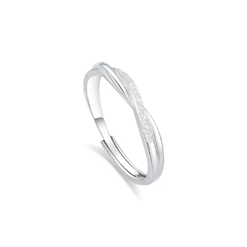 LUCA Sterling Silver Rings Unisex #Sweet Love # Gift Box Set-8