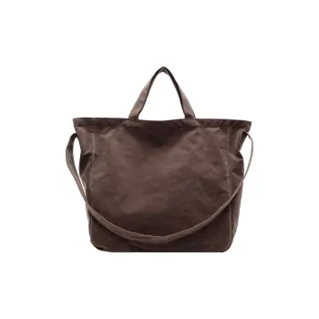 Yalu Suede Shoulder Bag Crossbody Bag Handbag Regular Women's Grey/Brown/Brown