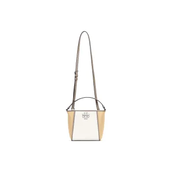 TORY BURCH McGraw Cow Leather Shoulder Bag, Crossbody Bag, Handbag Small Size Women's Cirrus Multicolor