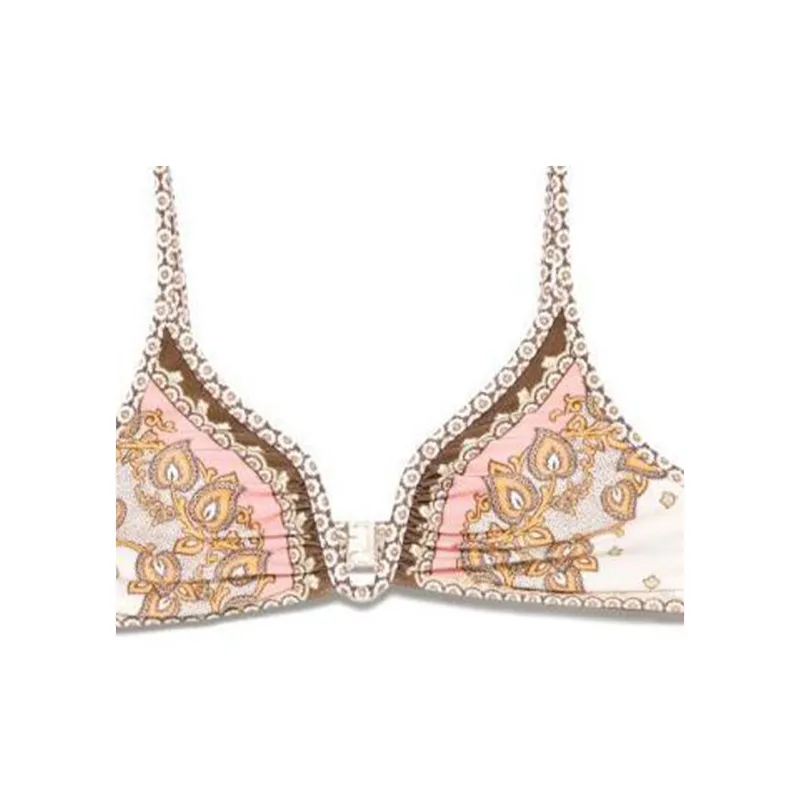 Zimmermann Maxine Plunge Wire Bikini-2