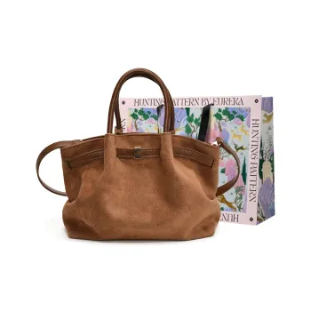 BLAKE FLEETO PU Handbag Shoulder Bag Crossbody Bag Regular Women's Matte Brown