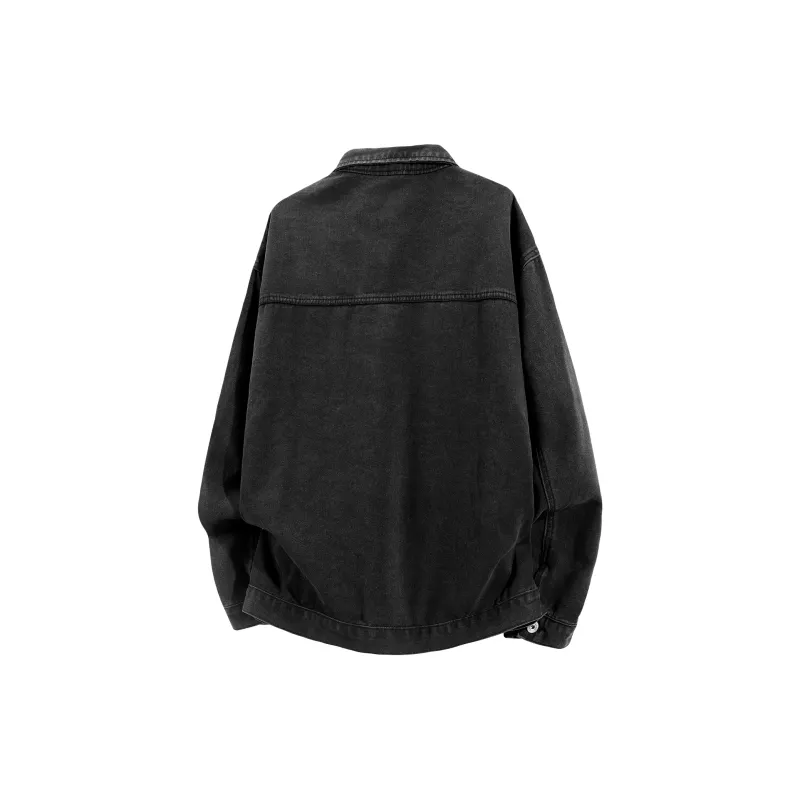 CRUSH KEY Denim Jackets Unisex-4