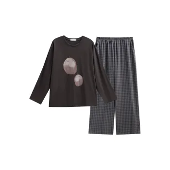 Same Language Pajama Set Women's Alocasia Purple