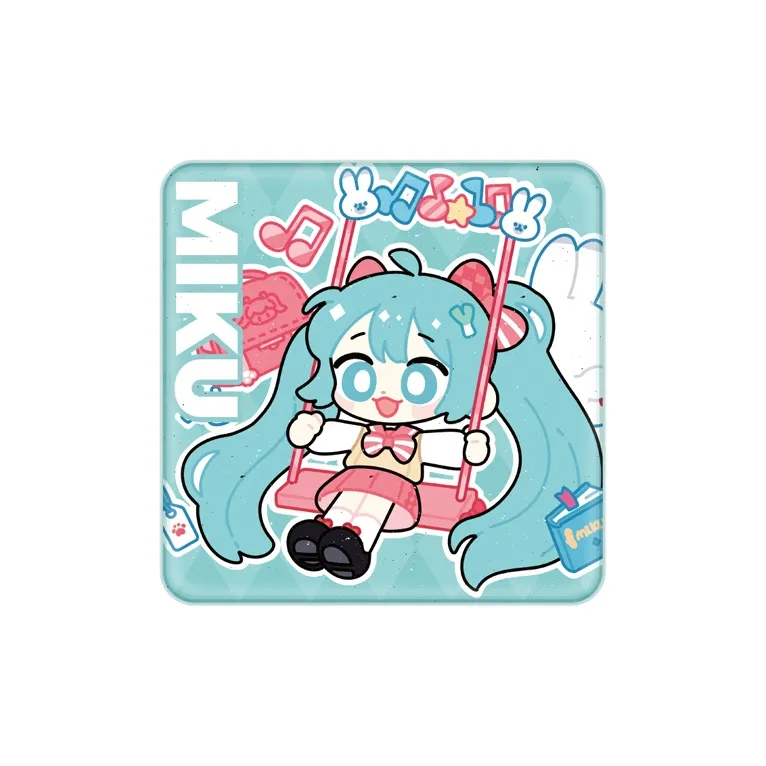 MOEYU Hatsune Miku Tinplate Badge Anime Merchandise Badges-7