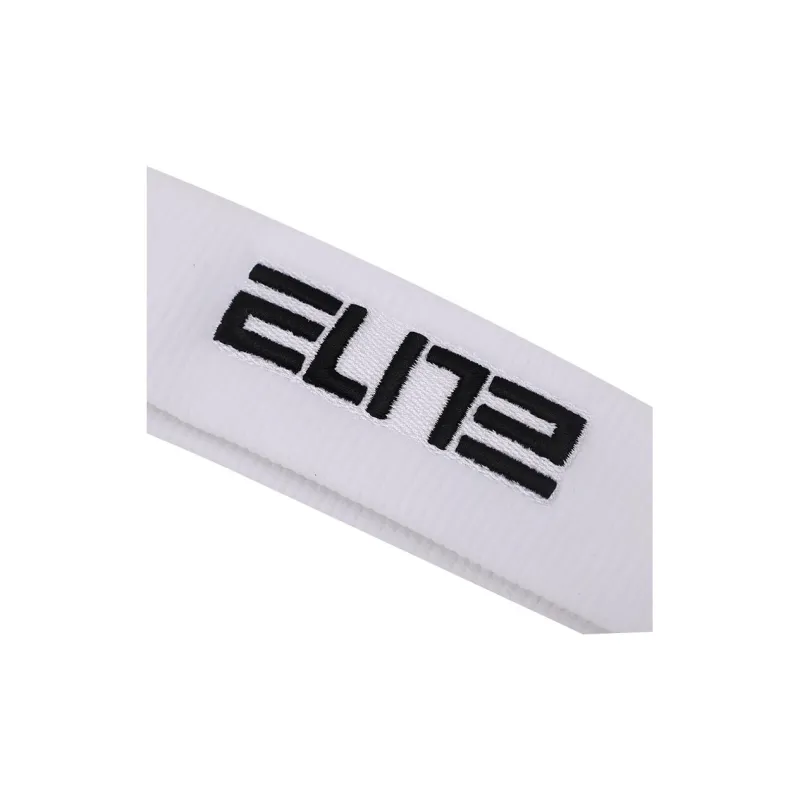 Nike Sweatbands Elastic Moisture Wicking Sweatband 1 Pack White Unisex-4