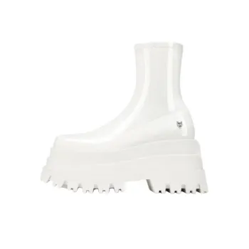 Naked Wolfe SASSY Ankle Boots 9cm Women's White