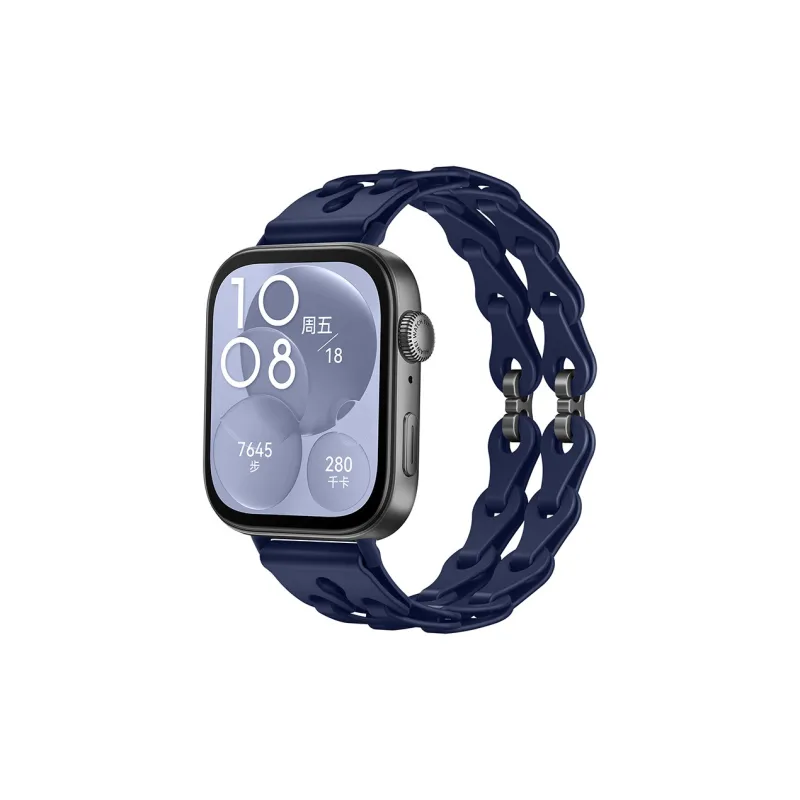 CHRROTA Watch Band Huawei Compatibility Silicone Material-6