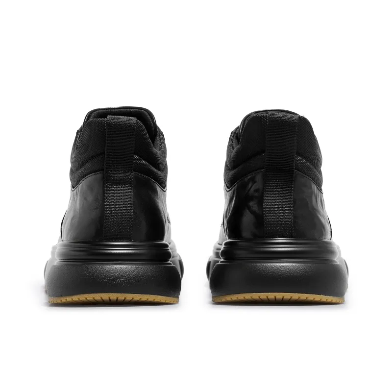 Desai Anti-Slip Wear-Resistant Mid-Top Skateboard Shoes Men's-8