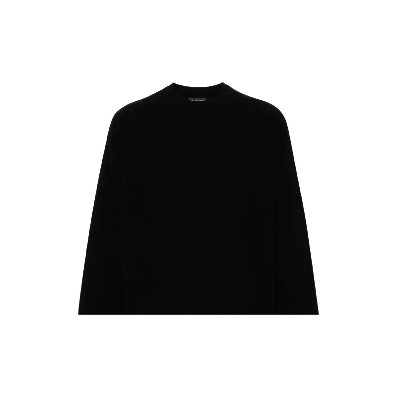 Balenciaga Drop shoulder Ribbed Jumper-5