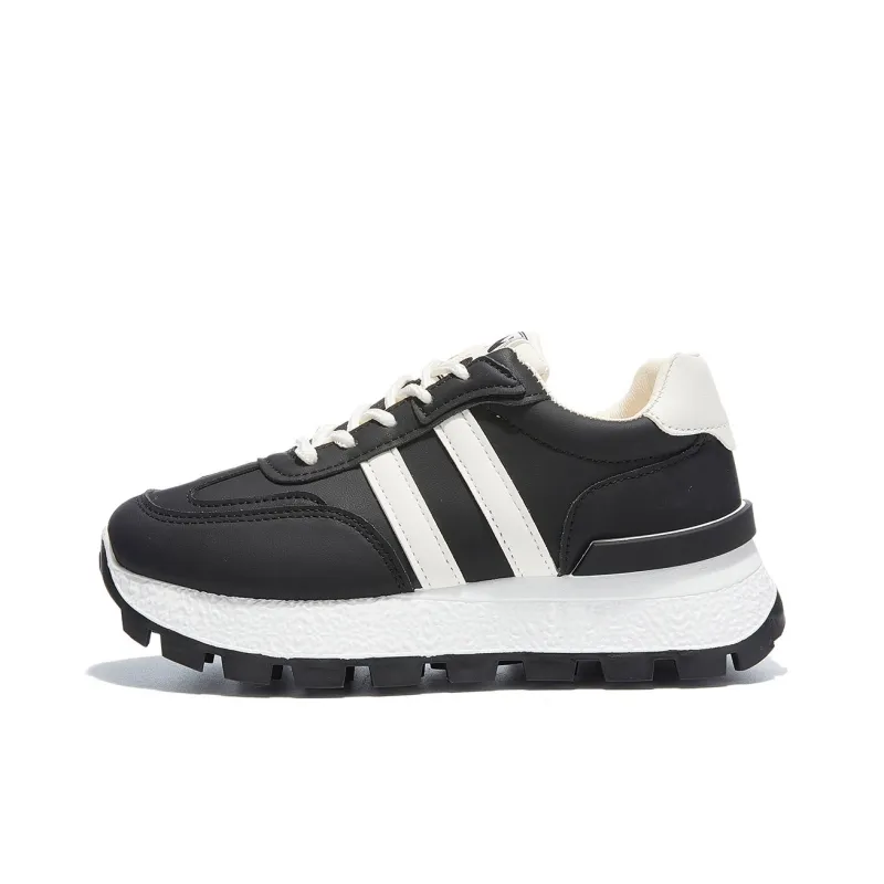 Medd German Army Trainers Thermal Height Increase Low Top Casual Shoes Unisex-6