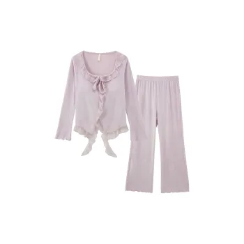 Sleeping Beauty Pajama Set Women's Light Purple