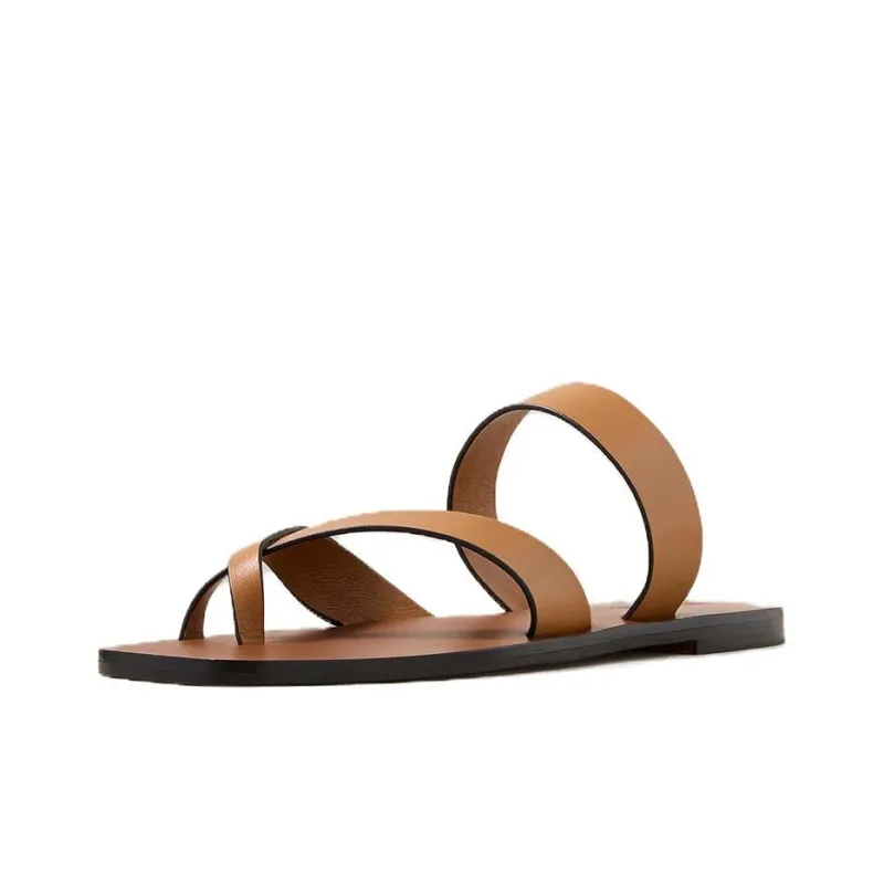 A.EMERY Slide Slippers Women's Brown-2