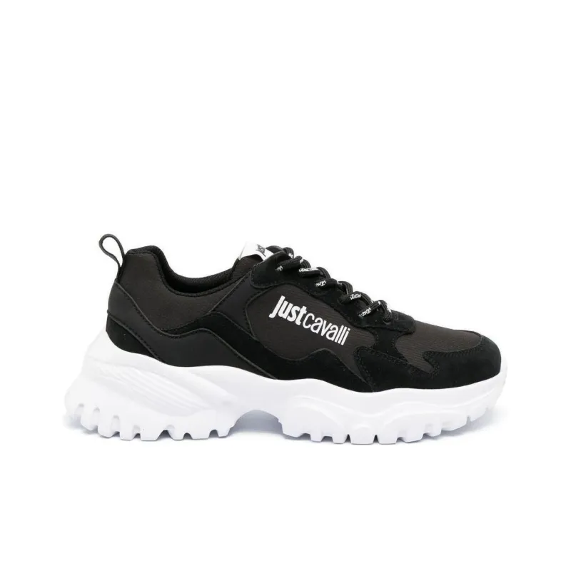 Just Cavalli Logo-print Lace-up Sneakers-1