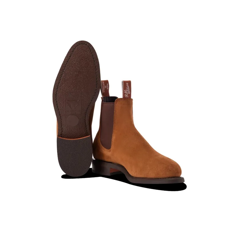 R.M.WILLIAMS Moriarty Short Chelsea Boots Women's Brown-4