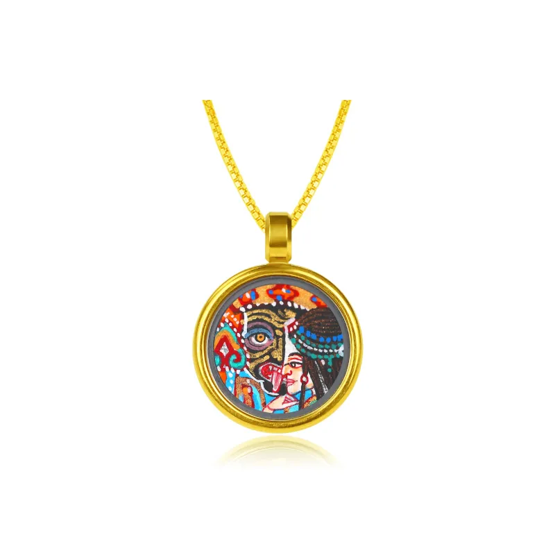 Moon Jewelry Alloy Necklaces Unisex-0
