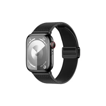 CHRROTA Watch Band Apple Compatibility Genuine Leather Material