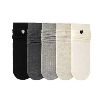 XIANSINIAO Knee High Socks Women's 5 Pack