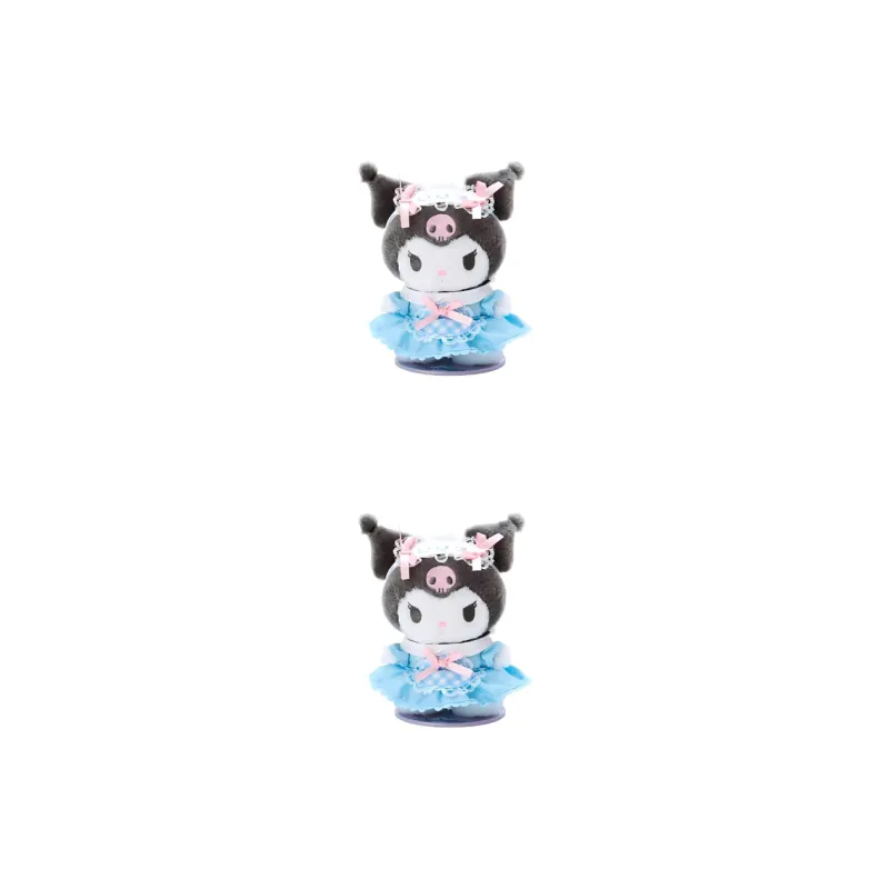 Sanrio Kuromi Compatible For Above 3 Years Old Audience Dolls Plush Doll 14cm Height-1